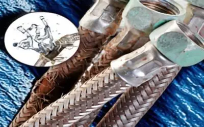 What Do Rust Spots Mean On The Flexible Hoses on My Tap