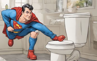 Its 99.9% certain that Plumbers don’t have Supermans X-ray Vision