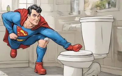 Its 99.9% certain that Plumbers don’t have Supermans X-ray Vision