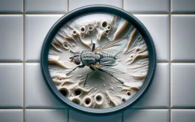 Are these tiny flies coming out of my bathroom drains drain flies?