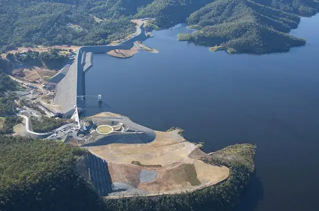 Hinze Dam source of Gold Coast water from Whywait Plumbing