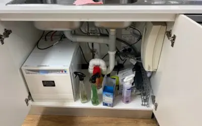 All tap braided flexible hose water damage is eliminated with auto flood stop isolation valves