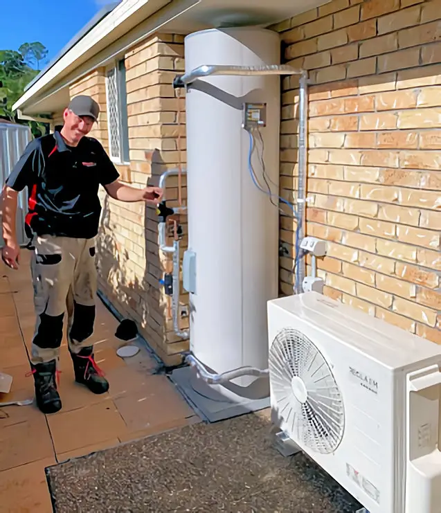 heat pump hot water technology from Whywait Plumbing