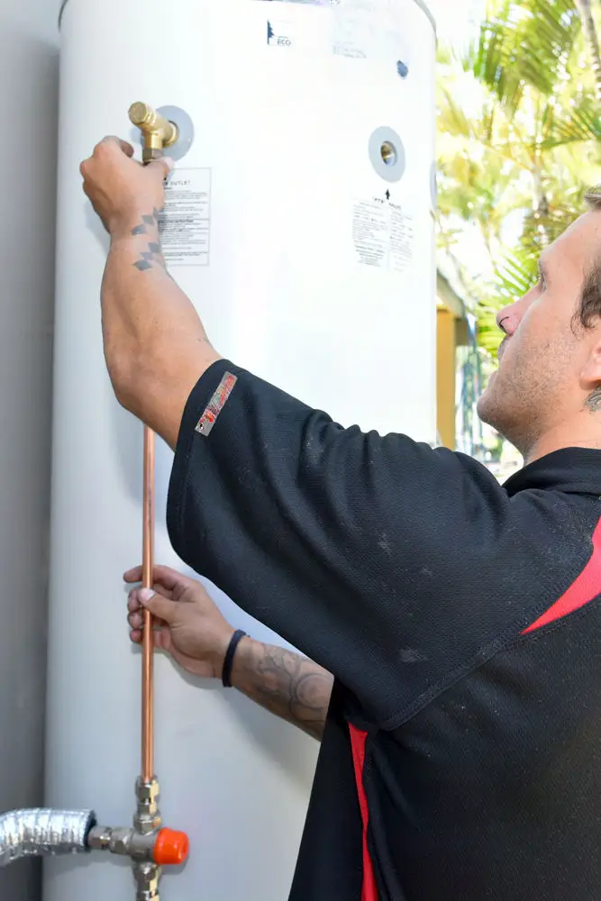 Gold Coast gas hot water tank installation from Whywait Plumbing