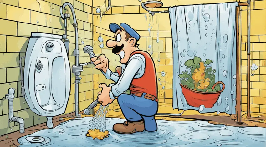 shower leaks being investigated by Whywait Plumbing