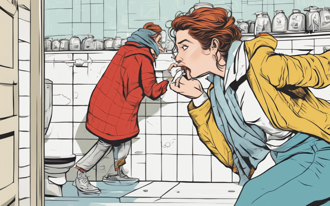 The Nitty-Gritty of Odours in Public Toilets: An Elimination Game
