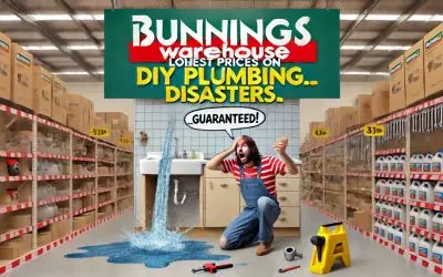 Bunnings Are Still Not Plumbers – And Never Will Be