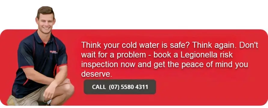 Legionella in cold water systems