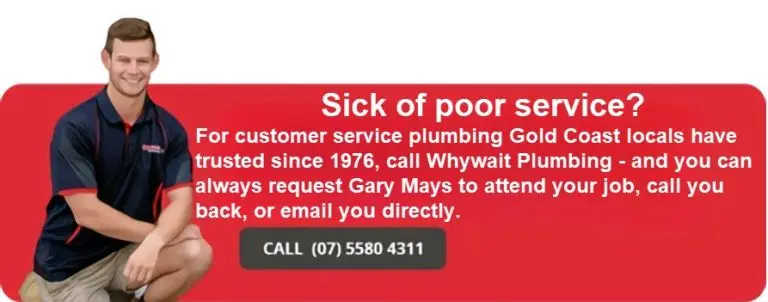Customer Service Plumbing Gold Coast