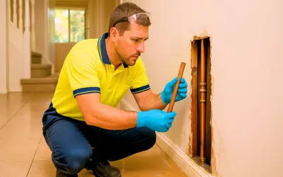 Copper Theft of Copper Pipes on the Gold Coast