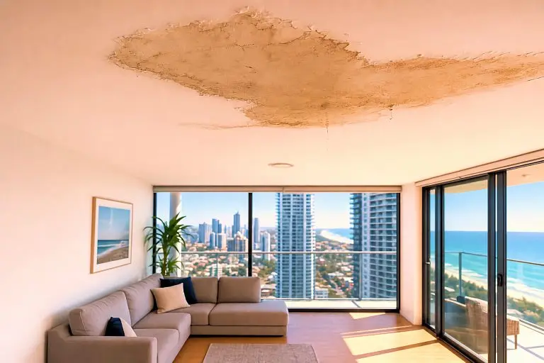 burst pipe apartment, who is responsible